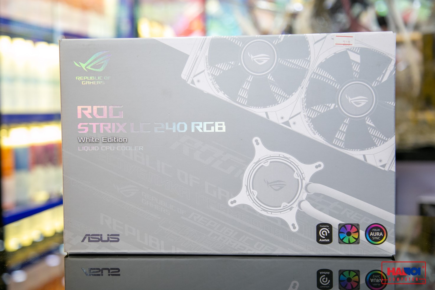 Tản nhiệt nước Asus ROG STRIX LC 240 RGB White Edition giới thiệu